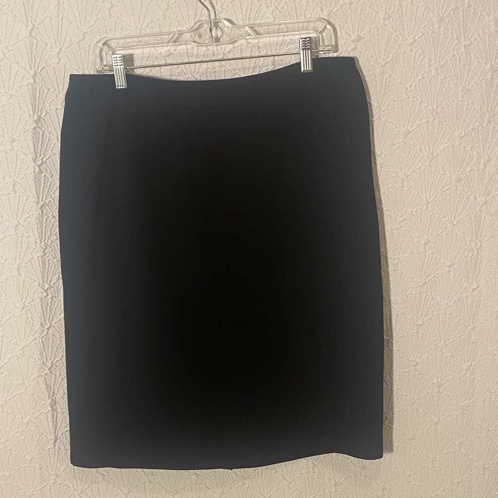 Liz Claiborne Women Classic Black Pencil Skirt Size 14 Professional Workforce